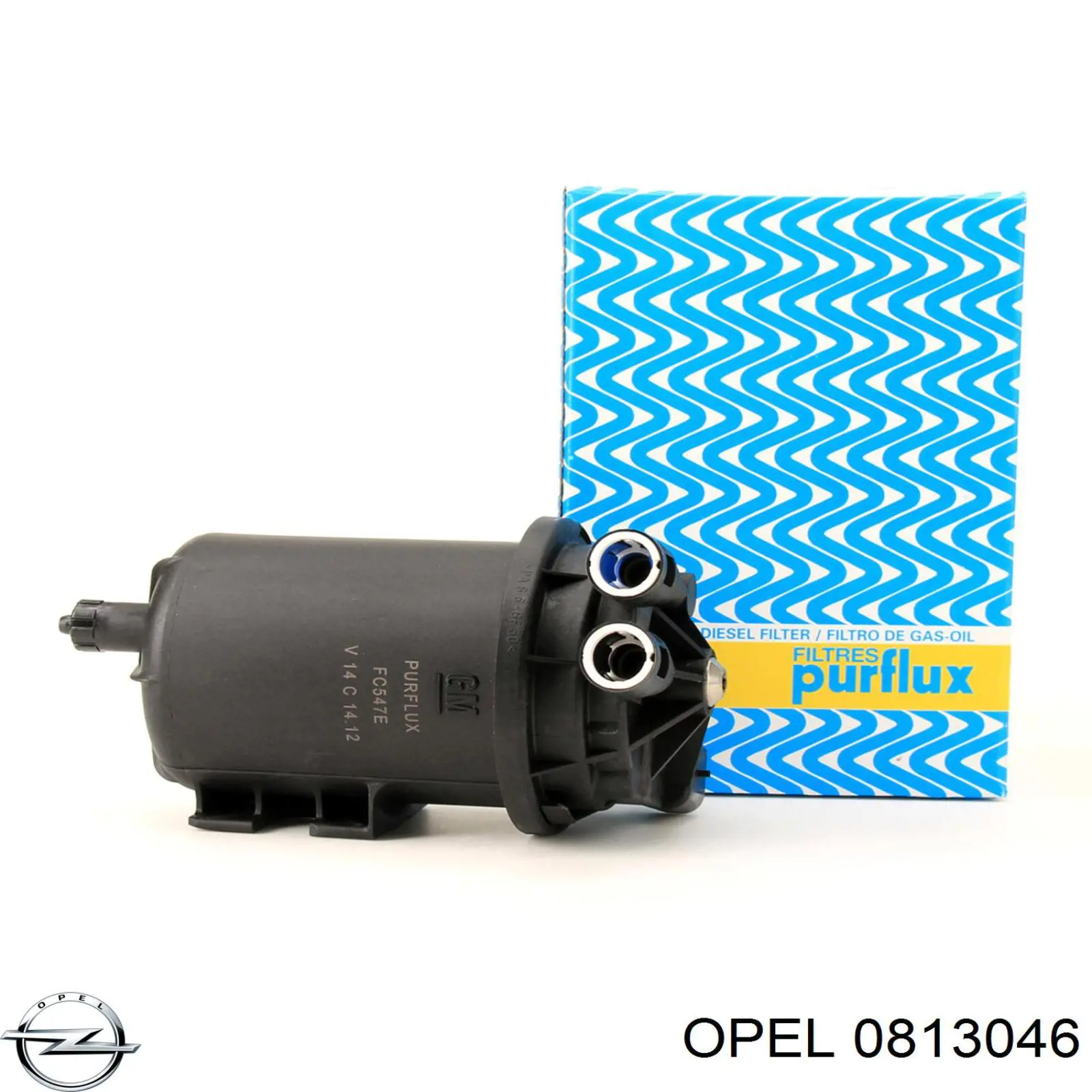 Фильтр тонкой очистки топлива Opel 0813046 цена, от 3.07 USD