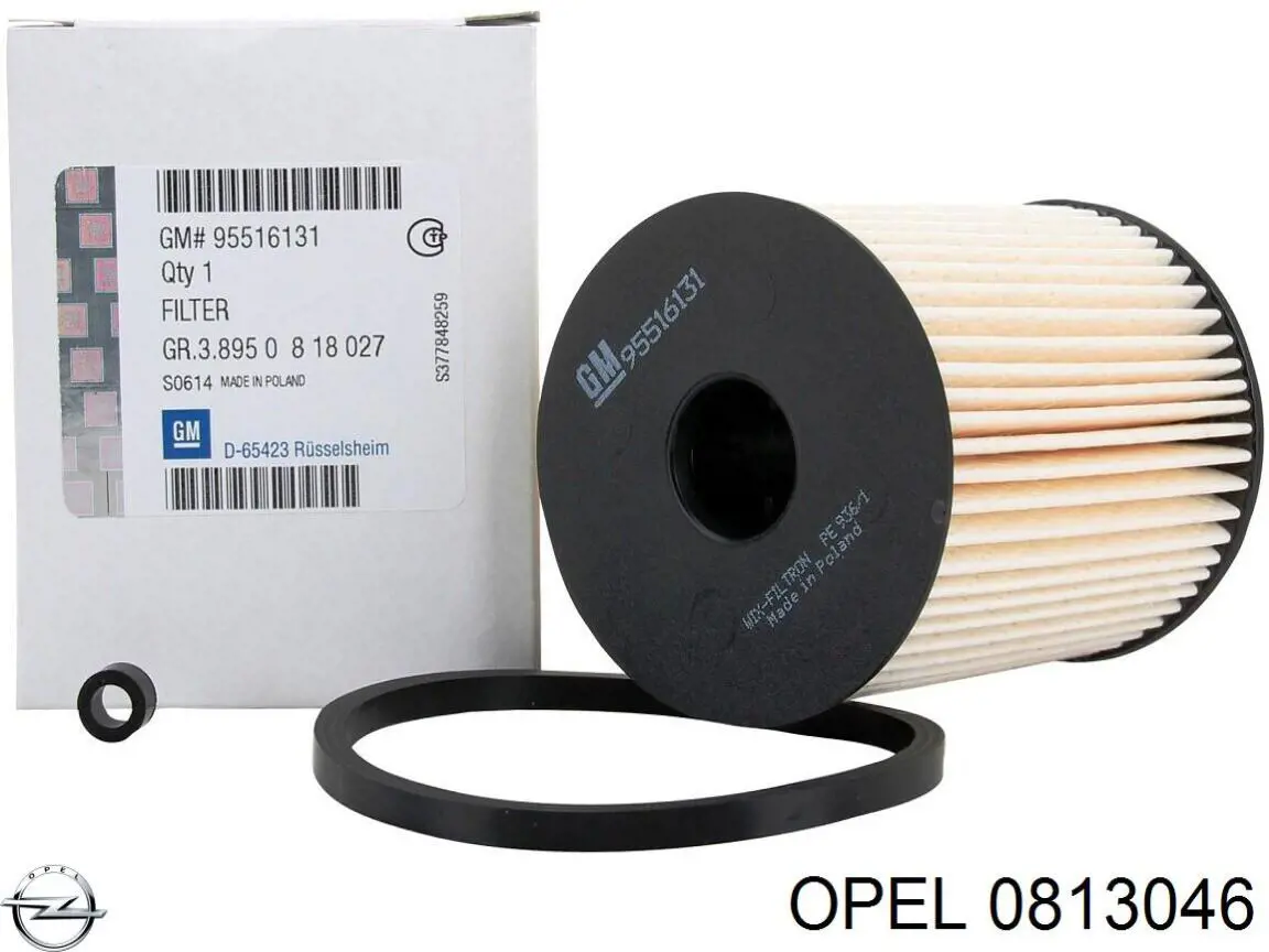 0813046 Opel топливный фильтр