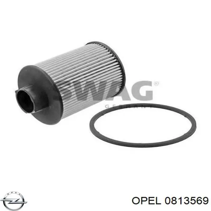 Купить 0813569 Opel Фильтр-отстойник топлива грубой очистки