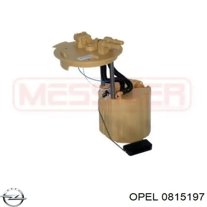 Бензонасос 0815197 Opel