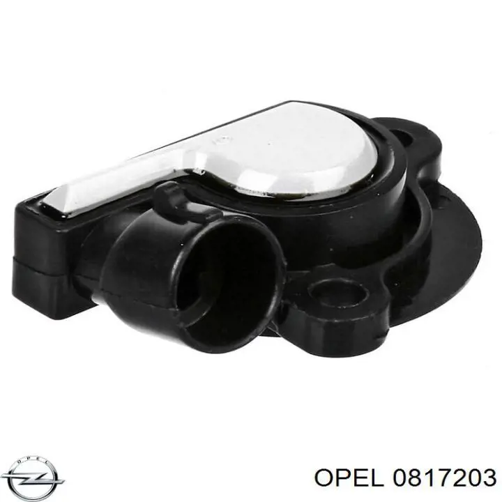 0817203 Opel датчик положения дроссельной заслонки (потенциометр)