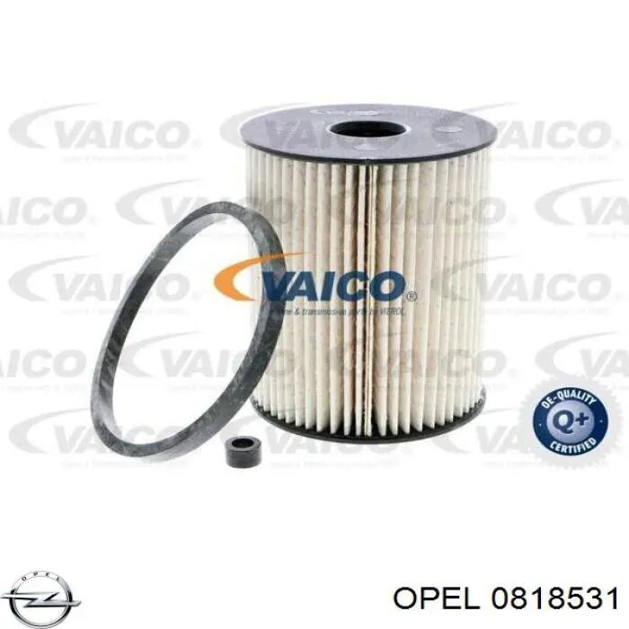 Фильтр тонкой очистки топлива Opel 0818531 цена, от 5.30 USD