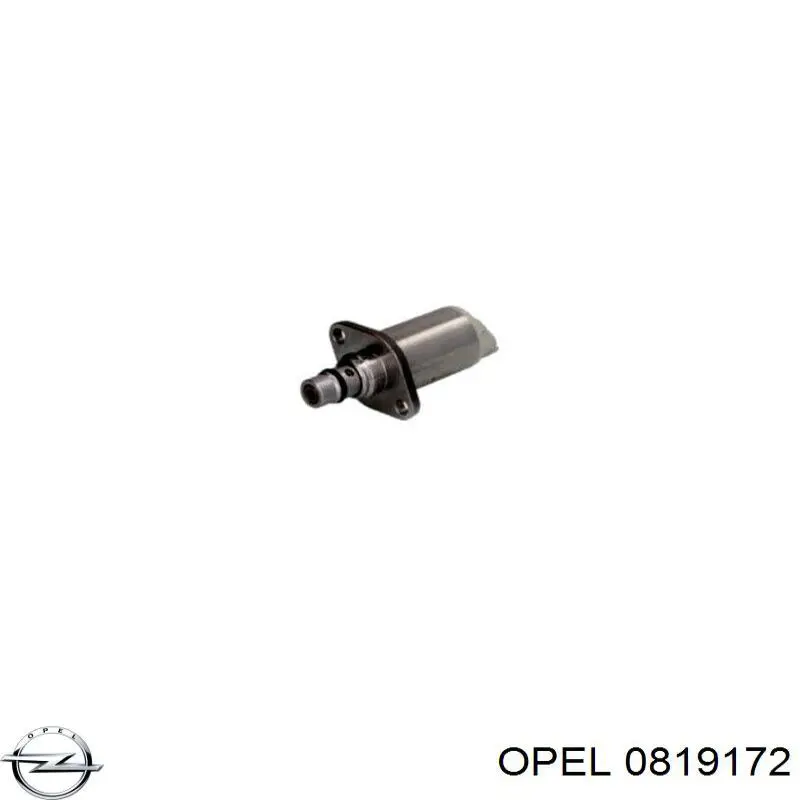 0819172 Opel válvula de regulação de pressão (válvula de redução da bomba de combustível de pressão alta Common-Rail-System)