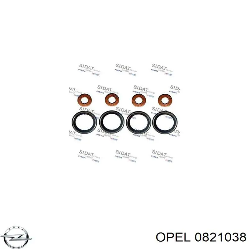 Комплект форсунок Opel 0821038 цена, от 48.01 USD