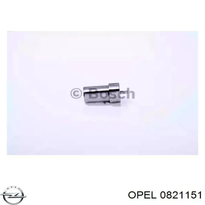 0821151 Opel pulverizador de diesel do injetor