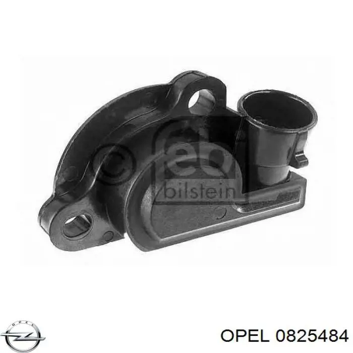 Датчик положения дроссельной заслонки (потенциометр) Opel 0825484