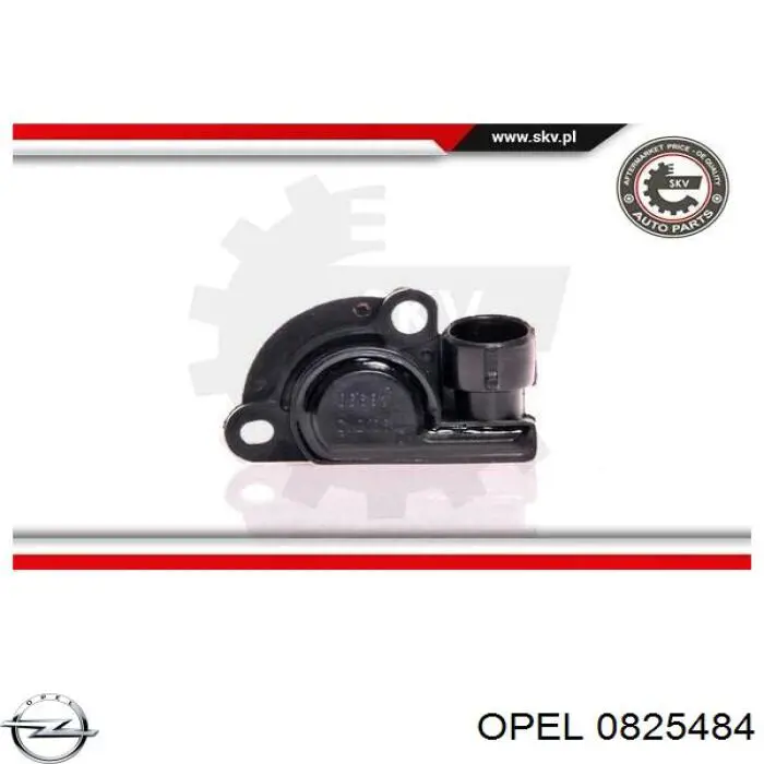 Купить 0825484 Opel Потенциометр