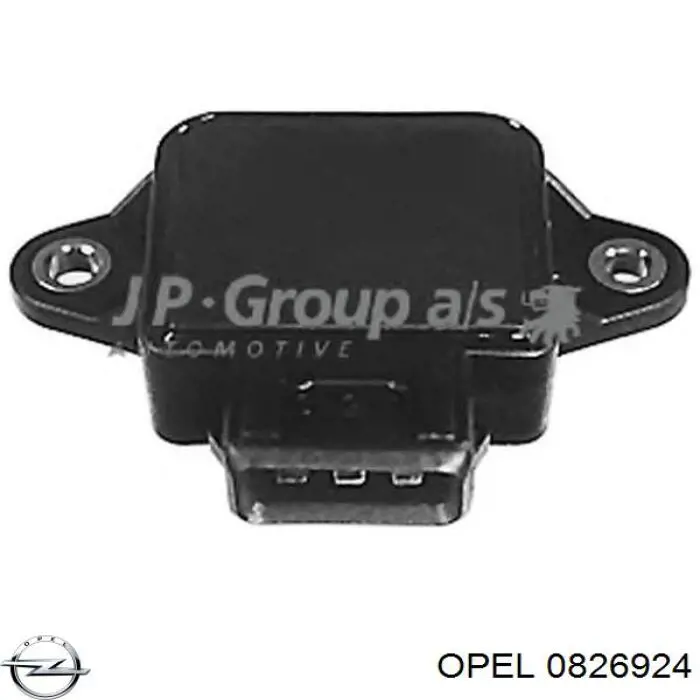 0826924 Opel датчик положения дроссельной заслонки (потенциометр)
