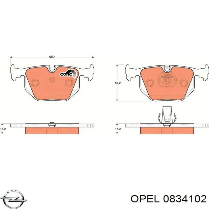 Корпус воздушного фильтра в сборе Opel 9158990 цена, от 50.68 USD
