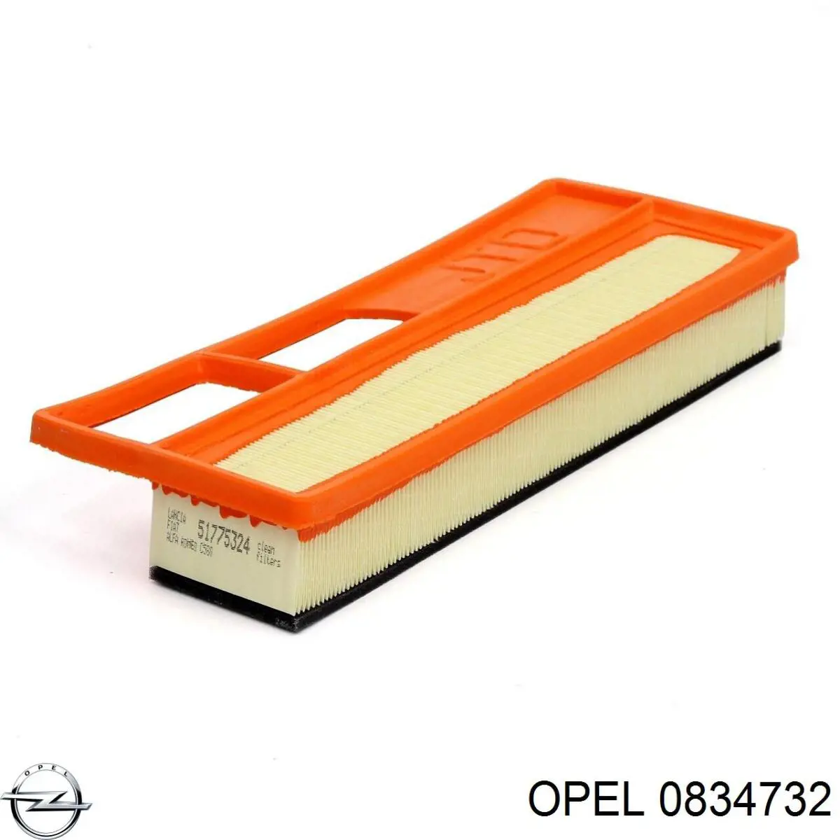 0834732 Opel Воздушный фильтр двигателя