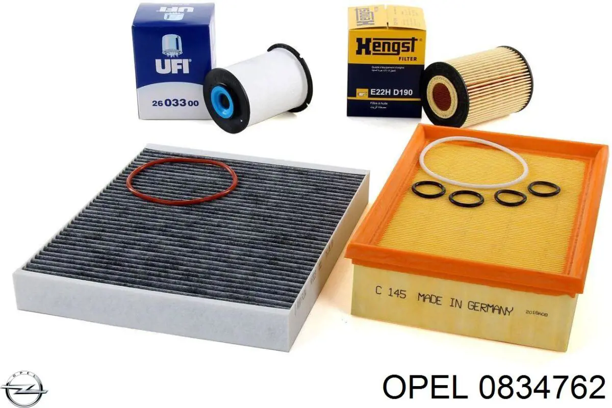 Воздушный фильтр 0834762 Opel