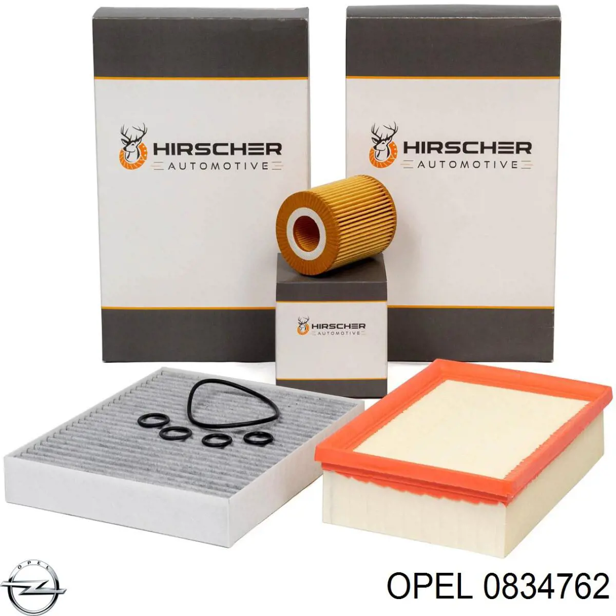 0834762 Opel Воздушный фильтр двигателя