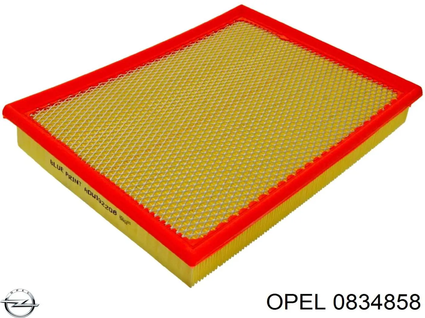 0834858 Opel воздушный фильтр
