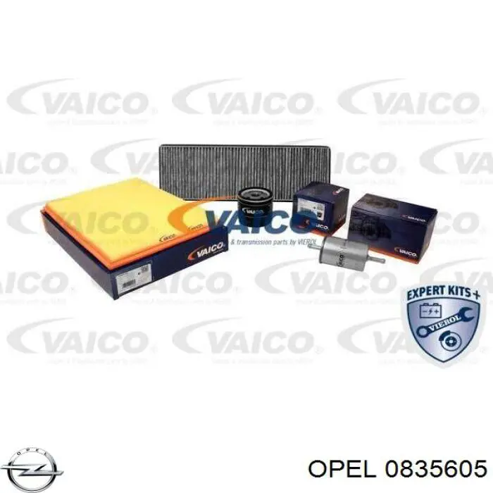 Купить 0835605 Opel Автомобильный фильтр воздуха