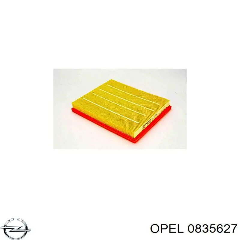 0835627 Opel воздушный фильтр