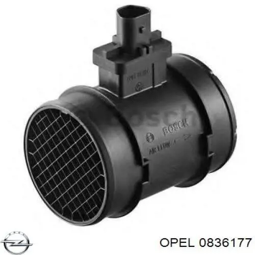 0836177 Opel Датчик расхода воздуха