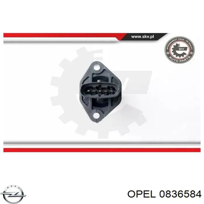 Купить 0836584 Opel Воздухомер