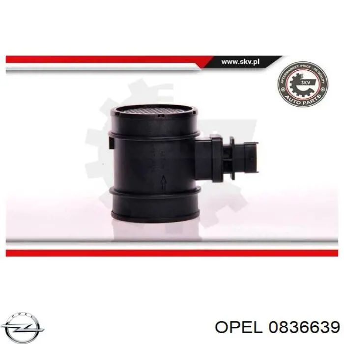 Купить 0836639 Opel Воздухомер