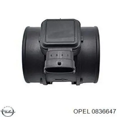 Датчик массового расхода воздуха Opel 0836647 цена, от 78.80 USD