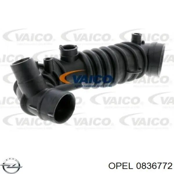 Выпускной патрубок воздушного фильтра 0836772 Opel