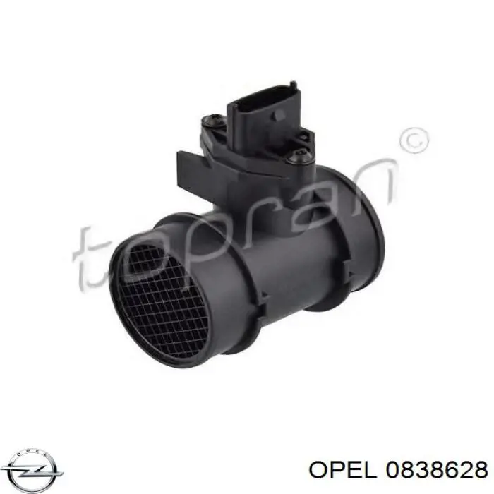 Датчик массового расхода воздуха Opel 0838628 цена, от 34.95 USD