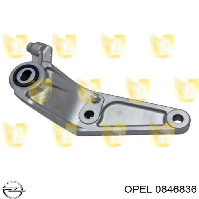 Кронштейн подушки (опоры) двигателя задней OPEM051 Kautek