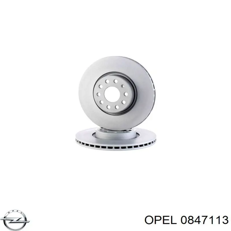 0847113 Opel cabo/pedal de gás (de acelerador)