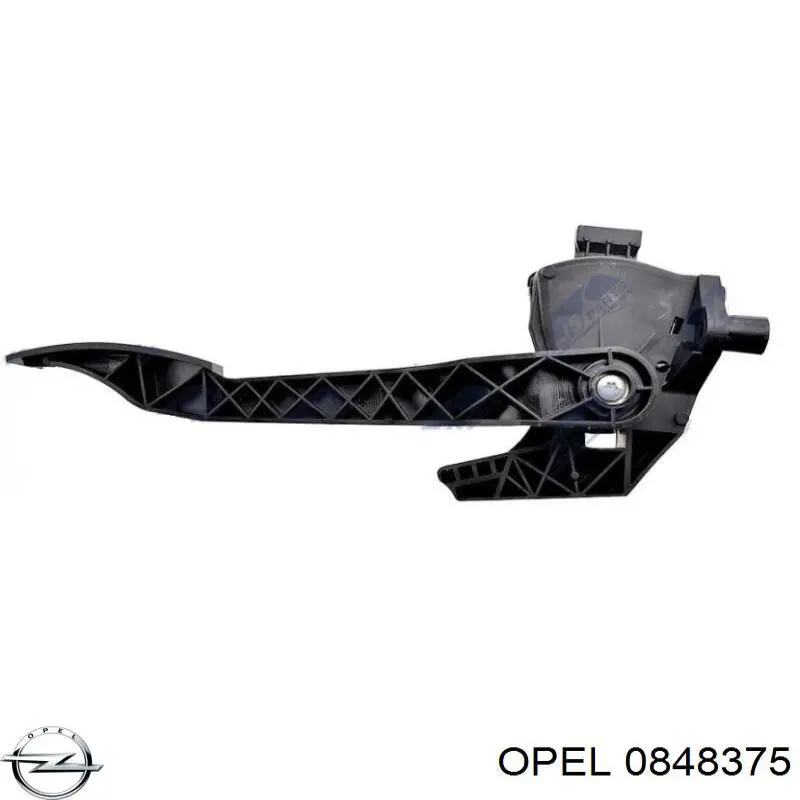 Педаль газа 0848375 Opel