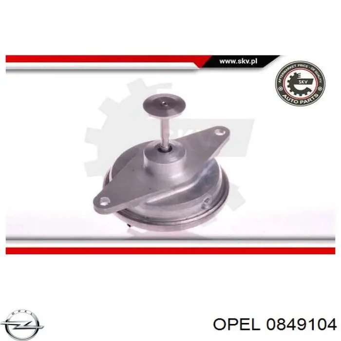 Приборы управления системы рециркуляции Opel 0849104 цена, от 28.19 USD