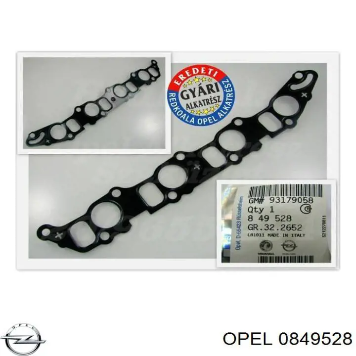 Прокладка коллектора впуск Opel 737307
