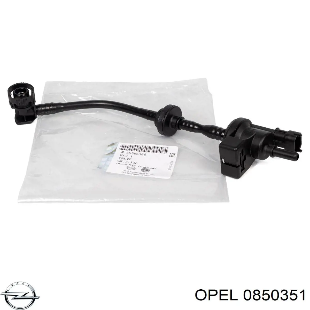 Купить 0850351 Opel Клапан преобразователь давления наддува (соленоид) 