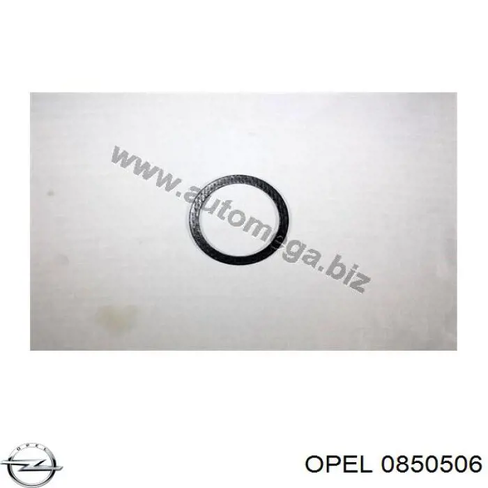 0850506 Opel прокладка приемной трубы глушителя