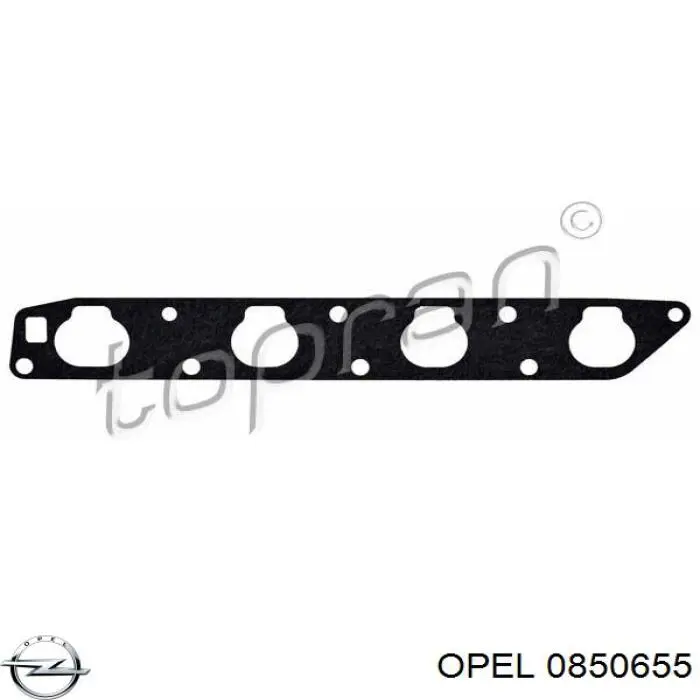0850655 Opel прокладка впускного коллектора
