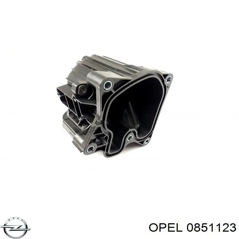 Радиатор системы рециркуляции ОГ Opel 0851123