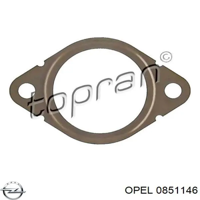 Прокладка EGR-клапана рециркуляции Opel 0851146