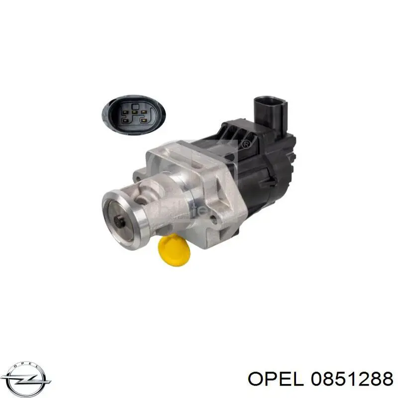 Клапан EGR, рециркуляции газов Opel 0851288
