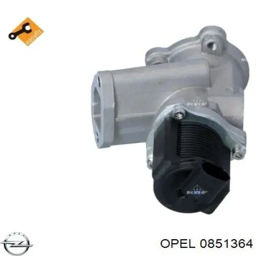 Купить 0851364 Opel Клапан EGR системы рециркуляции отработавших газов