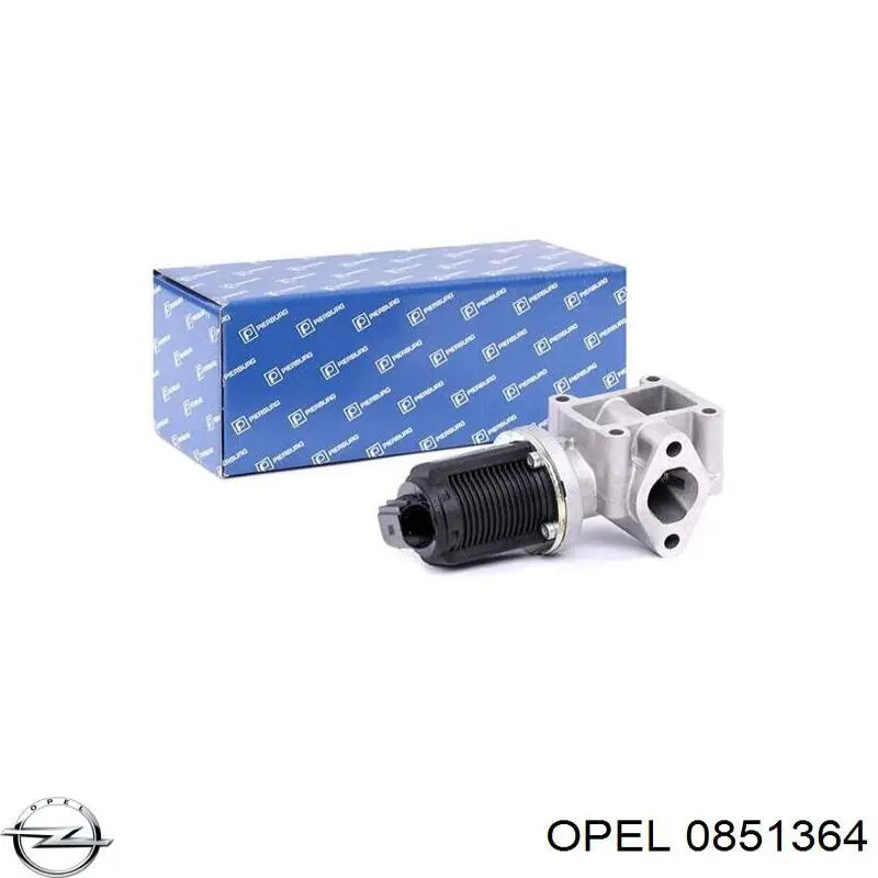 Клапан ЕГР 0851364 Opel
