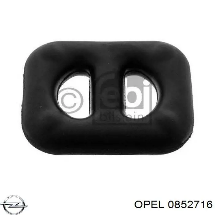 Подушка крепления глушителя Opel 0852716