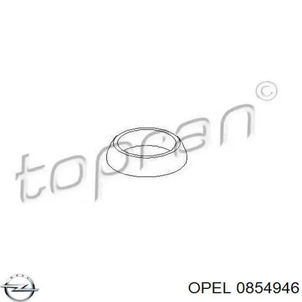 Прокладка глушителя 0854946 Opel