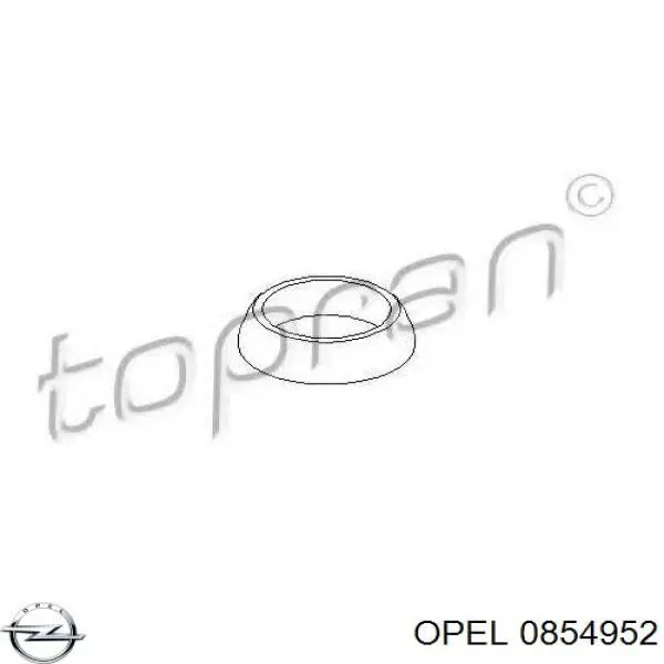0854952 Opel прокладка приемной трубы глушителя