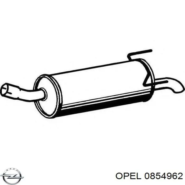 Прокладки выхлопной системы Opel 0854962 цена, от 3.27 USD
