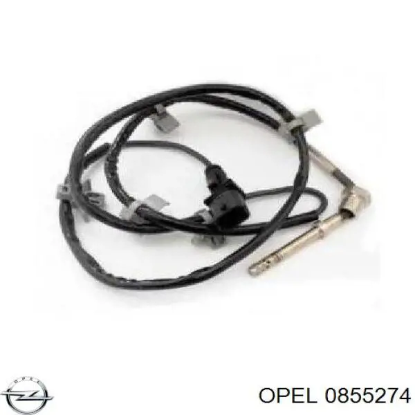 0855274 Opel sensor de temperatura dos gases de escape (ge, até o catalisador)