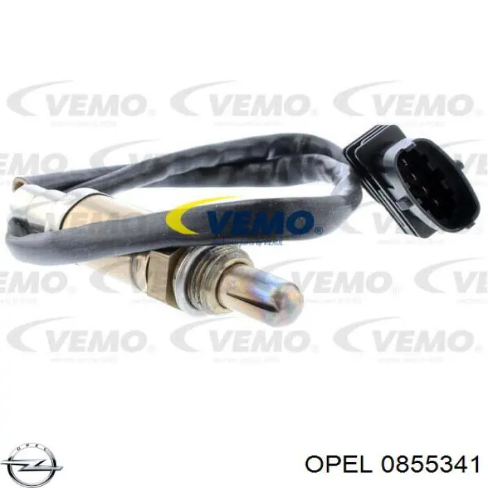 0855341 Opel лямбда-зонд, датчик кислорода до катализатора