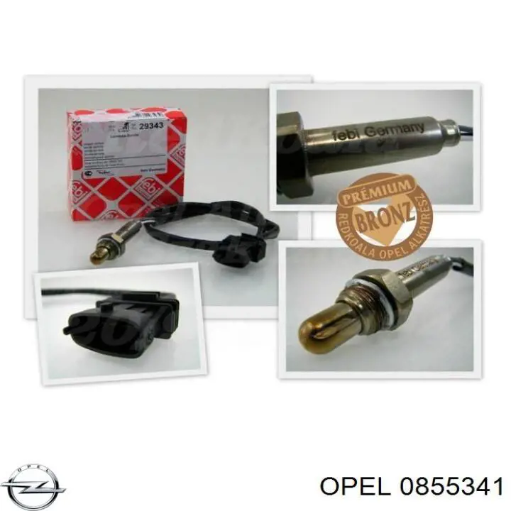 Лямбдазонд, датчик кислорода до катализатора Opel 0855341 цена, от 50.12 USD