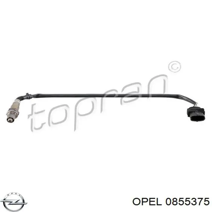 Лямбдазонд, датчик кислорода до катализатора Opel 0855375 цена, от 40.48 USD