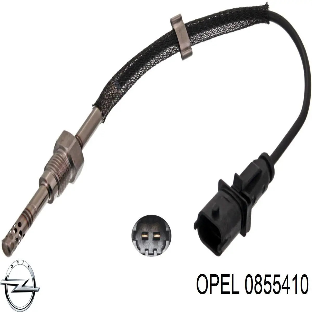 0855410 Opel sensor de temperatura dos gases de escape (ge, até o catalisador)