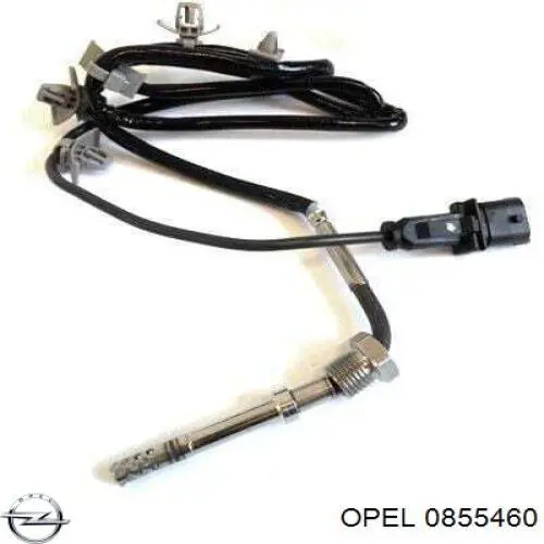 0855460 Opel sensor de temperatura dos gases de escape (ge, depois de catalisador)