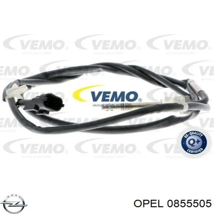 Купить 0855505 Opel Датчик температуры отработавших газов (ОГ), после сажевого фильтра