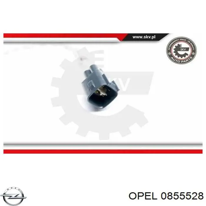 0855528 Opel лямбда-зонд, датчик кислорода до катализатора